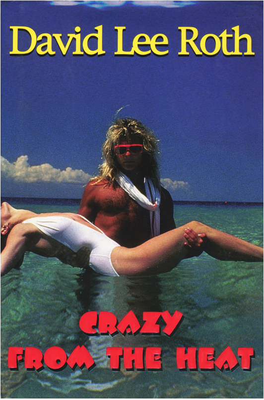 Cropped photo of DLR's book cover Crazy from the Heat, copyright 1997